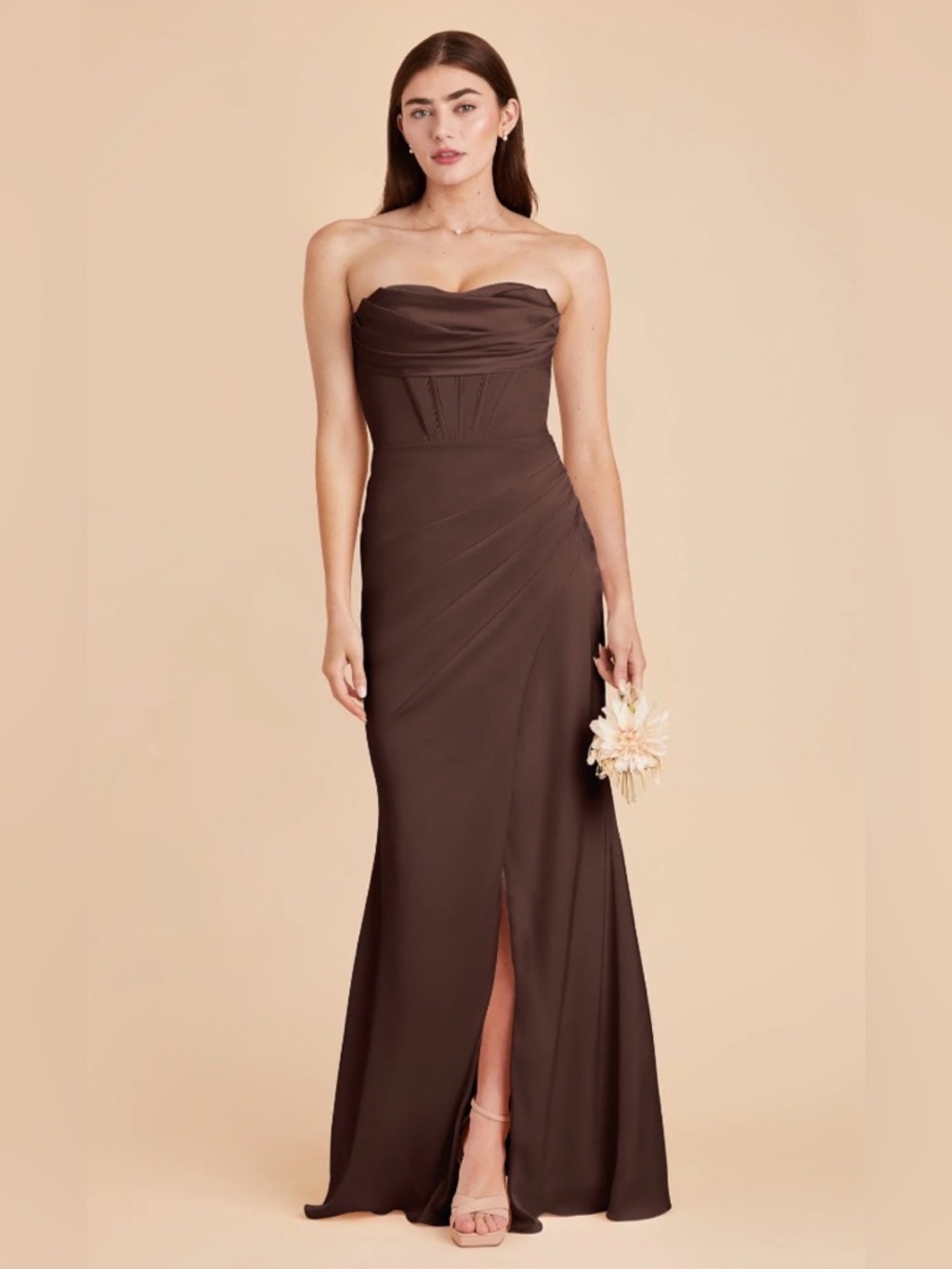Brown Formal Dress
